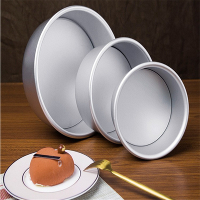 Rk Bakeware จีนกลมสี่เหลี่ยม อลูมิเนียม Anode Cake Mold Cake Pan Cake Tin