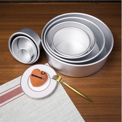 Rk Bakeware จีนกลมสี่เหลี่ยม อลูมิเนียม Anode Cake Mold Cake Pan Cake Tin