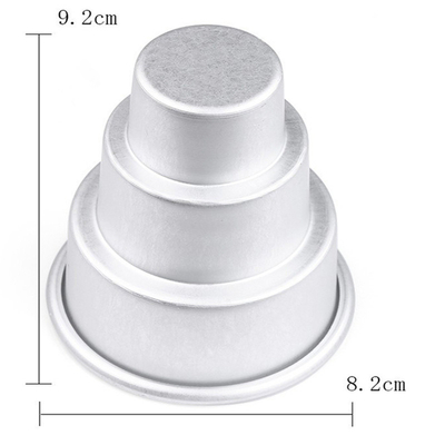 แอเมซอน อลูมิเนียมสแตนเลสคาร์บอน ด้านเค้กกระทะเค้กกลม Mold เค้กไม่ติด Baking DIY เค้ก Mold เครื่องมือขนมปัง