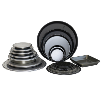 Rk Bakeware China-49025 กระจกเค้กกลมเหล็กกลมกระจก/เค้กชีส/เค้กปอนด์