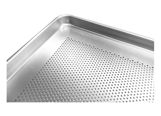 ธารเบเกอร์ทาทองโลหะ perforated baking bread tray ธารเบเกอร์ทาทองอลูมิเนียม bread pan perforated aluminium baking sheet pan