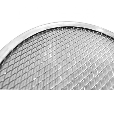 9 นิ้ว mesh pizza pan กระทะพิซซ่า perforated baking tray bakery wire pizza baking pan กระทะพิซซ่าขนปัง
