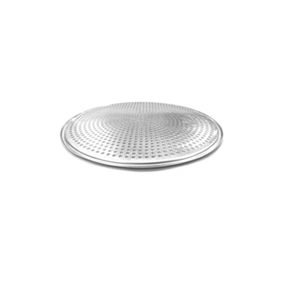14 นิ้ว perforated กลมอลูมิเนียม pizza pan baking tray พัง pizza tray สําหรับ bakery หรือบาร์หรือร้านอาหาร