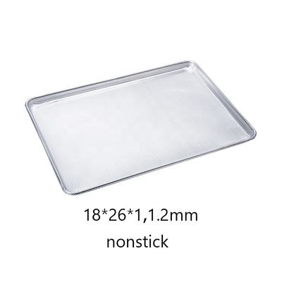 26 * 18 นิ้ว 1.2mm อลูมิเนียม perforated ไม่ติด baking tray ไม่ติด perforated baking pan สาย Mesh baking pan