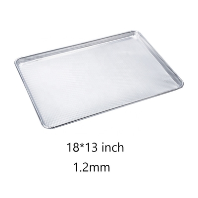 13 x 18 นิ้ว 1.2 มิลลิเมตร จานเบ้ก &amp; หม้อ กล่องแผ่นครึ่งแผ่นแผ่นโลหะ perforated แอลูมิเนียม perforated