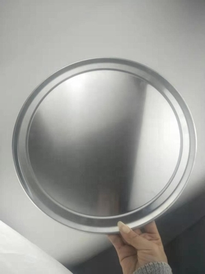 7 นิ้วกลมอลูมิเนียมปันปิซซ่าปิซซ่าเทรย์ baking tray