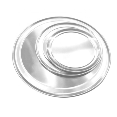 7 นิ้วกลมอลูมิเนียมปันปิซซ่าปิซซ่าเทรย์ baking tray