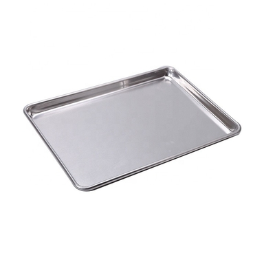 40 * 60 ซม ยุโรป baking tray สี่เหลี่ยม อลูมิเนียม baking pan เหล็ก-สายใน roll-Rim sheet pan 0.9 มม