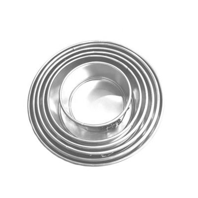 6 นิ้ว แบนด์เค้กปัน ด้านล่างถอนได้ อลูมิเนียมเค้กปัน อลูมิเนียมเค้กหมัก baking tray