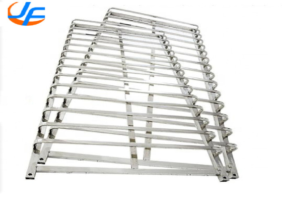 RK Bakeware จีน 15 กระจก กระจกขนมเหล็กไร้สแตนเลส กระจกขนมอาหาร กระจกบริการบุฟเฟ่ต์