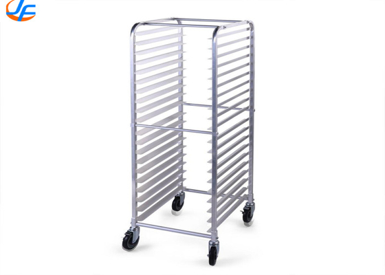 RK Bakeware จีน Foodservice NSF Custom สแตนเลส Nesting Baking Trolley รถขนของเตาอบ รถขนของเตาอบ