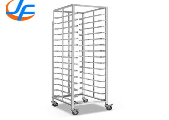 RK Bakeware จีน Foodservice NSF Custom สแตนเลส Nesting Baking Trolley รถขนของเตาอบ รถขนของเตาอบ