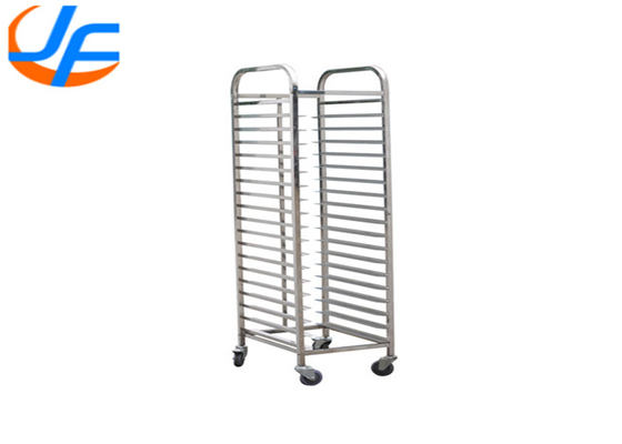 RK Bakeware China Foodservice NSF 470*620 REVENT ช่องเตาอบสองเตา ถังถังรถยนต์เหล็กไร้เหล็ก GN1/1 Pan Trolley
