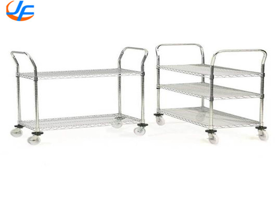 RK Bakeware China Foodservice NSF 3 ชั้น สแตนเลส อาหารบริการรถขนส่งรถขนส่ง