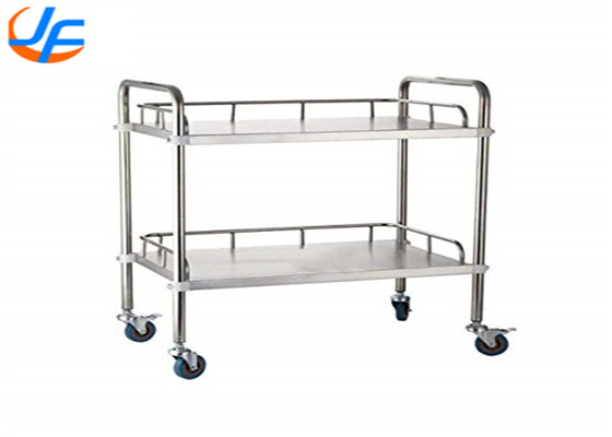 RK Bakeware China Foodservice 2/3/4 Tiers Steel Trolley คาร์ตการบริการ, สแตนเลสสแตนเลส Trolley วัสดุจําหน่าย