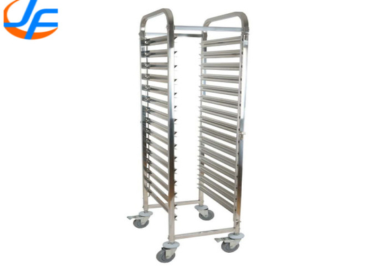 RK Bakeware China- 20 Pan End Load สแตนเลส Bun / Sheet Pan Rack - ประกอบ