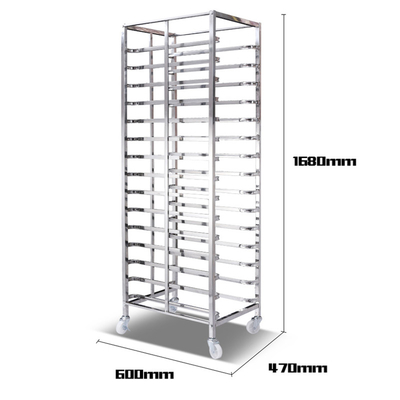 RK Bakeware จีน-อลูมิเนียม Bakery ขนมอบ ขนมปัง กระเป๋าสตางค์ Trolley กระเป๋าสตางค์เค้กสําหรับเครื่องอบ