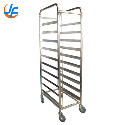 RK Bakeware China-Nesting Commercial Stainless Steel Trolley Rack / Rack baking customized สําหรับโรงเบเกอรี่อุตสาหกรรม