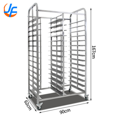RK Bakeware China-Nesting Commercial Stainless Steel Trolley Rack / Rack baking customized สําหรับโรงเบเกอรี่อุตสาหกรรม