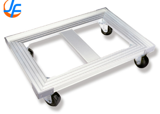 RK Bakeware China-Z Frame Nesting Stainless Steel Baking Trolley รถขนมเตาอบคู่ สําหรับร้านขนมปลีก