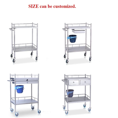 RK Bakeware China Foodservice NSF รถกระบะการแพทย์โรงพยาบาลสแตนเลส