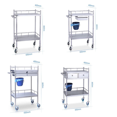 RK Bakeware China Foodservice NSF รถกระบะการแพทย์โรงพยาบาลสแตนเลส