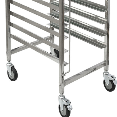 ราคาถูก รถบรรทุกขนมปังสแตนเลสสแตนเลสประจําการ / รถบรรทุกขนมครัวปลีก Bn-T01~06