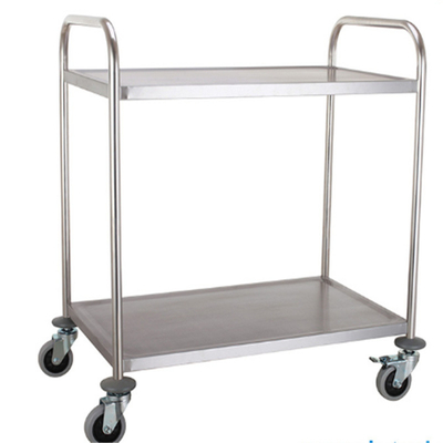 RK Bakeware China Foodservice NSF รถขนส่งสแตนเลสพร้อมล้อ การจัดการง่าย รถขนส่ง