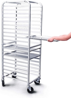 Rk Bakeware China Foodservice 36527 Commercial 20 Tier อลูมิเนียมแผ่นกระทะ Rack Bun Pan Rack