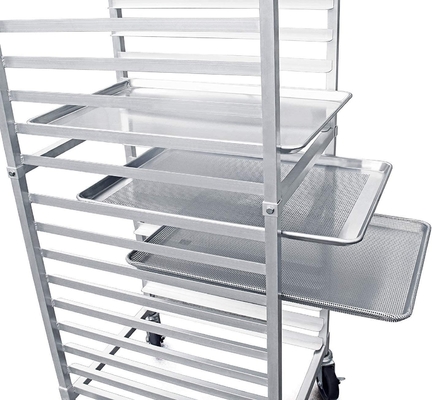 Rk Bakeware China Foodservice 36527 Commercial 20 Tier อลูมิเนียมแผ่นกระทะ Rack Bun Pan Rack