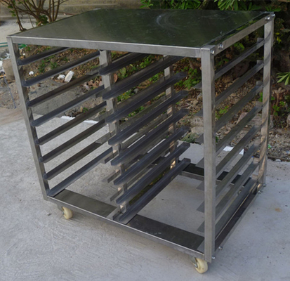 RK Bakeware จีน Foodservice NSF สแตนเลส รถขนของอาหาร รถเตา