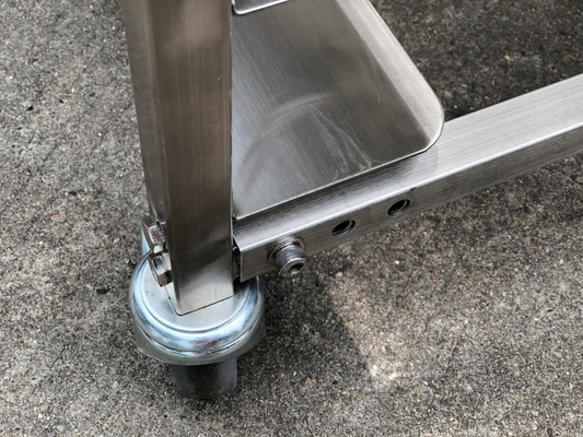 Rk Bakeware จีน-สแตนเลส Flatpack Rack Trolleys ออกแบบสําหรับ 16 นิ้ว &amp; 18 นิ้วเทรย์